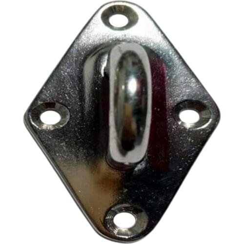 Stainless Steel Marine Boat Eye Plates HEAVY DUTY Diamond Eye Hook Deck Hardware for Inflatable Kayak Canoe Boat Dinghy Yacht