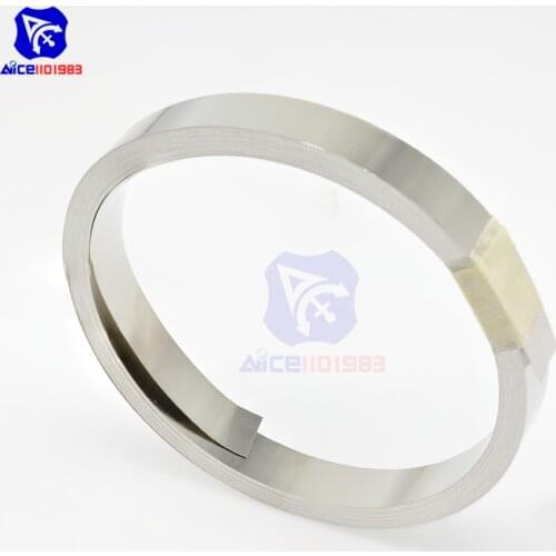 Diymore Nickel Strip 10m of 0.1x10mm Nickel Tap for 18650 26650 32650 AA Cell Battery Pack Spot Welding