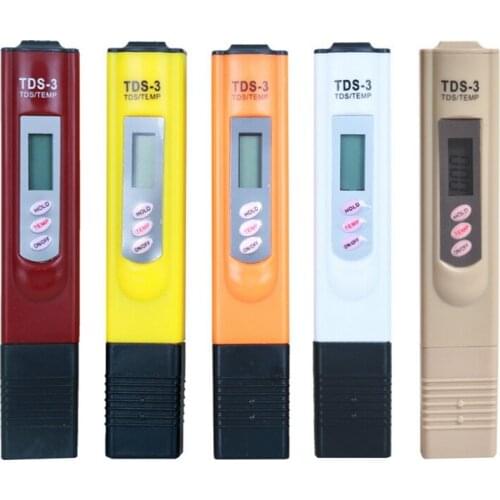 New Protable LCD Digital TDS PH Meter Pen of Tester Accuracy 0.01 Aquarium Pool Water Wine Urine Automatic Calibration Measuring