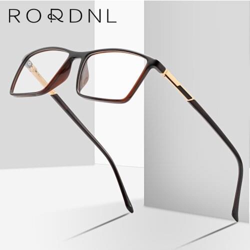 Myopia Prescription Eyeglasses Frame for Men Business Style Optical Glasses Frame Male TR90 Rectangle Spectacles Frame Brand