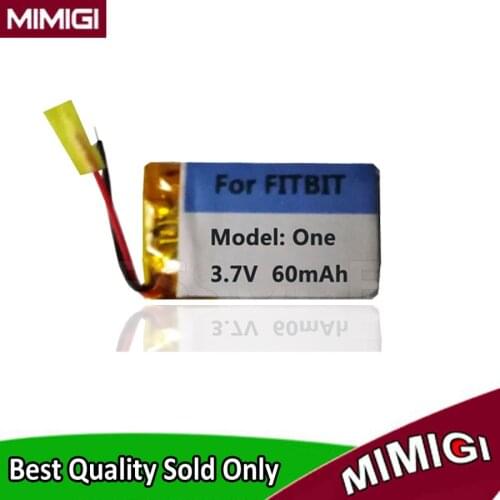 Full new 3.7V 60mAh Battery For Fitbit One Sport Smart Watch Batterie Accumulator AKKU