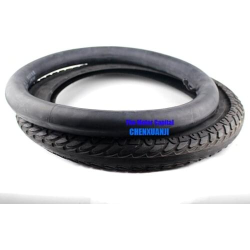 Size16x2.50(64-305) Tire and inner tube Fits Electric Bikes (e-bikes), Kids Bikes, Small BMX and Scooters 16x2.5 tyre