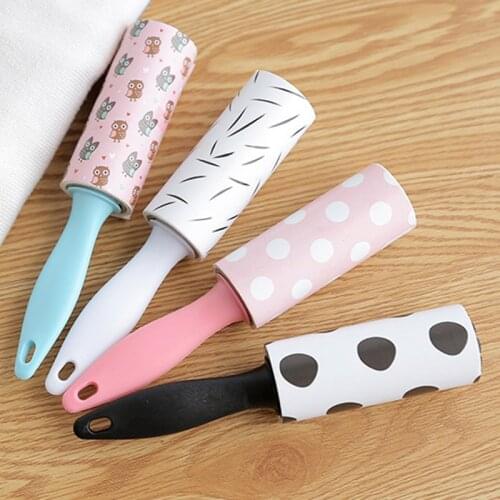 Clothes Coat Sticky Lint Roller Dog Pet Hair Remover Mini Portable Cleaning Device Household Cleaning tools Pellet Remover