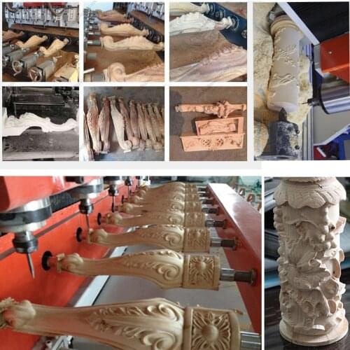 Factory Price 3d Woodworking CNC Router With Mach3/ Wood Cutting Machine For Cabinet doors/ MDF Engraving Milling CNC Machine