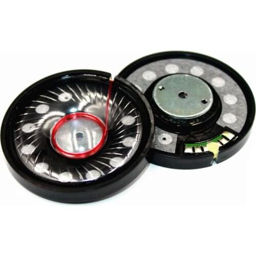 50MM Headphone Speaker Unit Hifi Headset Driver 28ohm 95DB Deep Bass Graphene Diaphragm Neodymium Headphone Repair Parts 2pcs