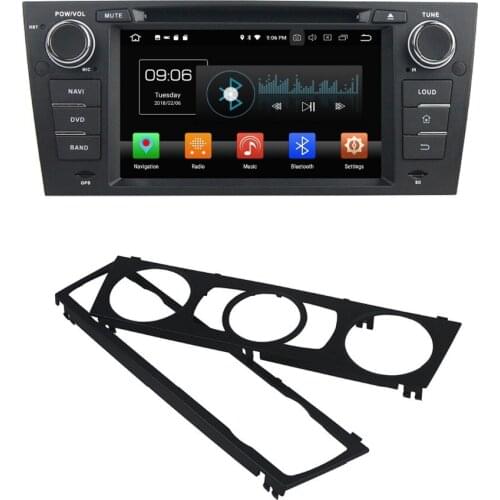 Android 8.0 Octa Core 7" Car DVD GPS Multimedia Head Unit for BMW 3 Series E90 E91 E92 E93 4GB RAM Radio BT WIFI Mirror-link