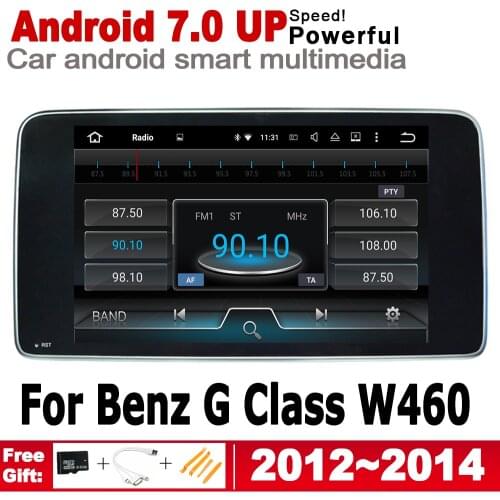For Mercedes Benz G Class W460 2012~2014 NTG Android 7.0 Up Car Radio GPS Map Multimedia Player Navigation WiFi 2G+16G Bluetooth