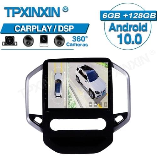 Wireless Carplay 128 Android 10 For MG Hector 360 HD Auto Surround View Camera Car Multimedia Player Stereo Radio GPS Navigtion