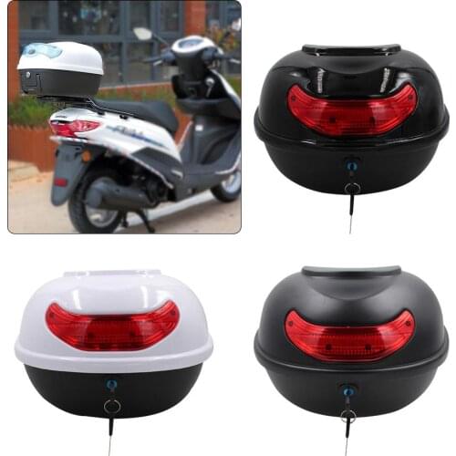 1PC Motorcycle Rear Trunk Tour Tail Box Trunk Electric Vehicle Rear Trunks Elastic Motorcycle Tail Box 3 Colors