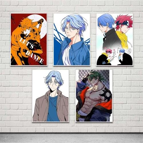 HD Prints SK8 the Infinity Poster Wall Art Anime Character Canvas Painting Modern Home Decor Room Modular Cartoon Pictures Frame