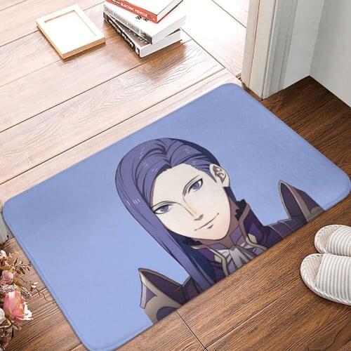 Adult Lorenz Timeskip Fire Emblem Doormat Carpet Mat Rug Polyester Anti-slip Floor Decor Bath Bathroom Kitchen Bedroom 40x60