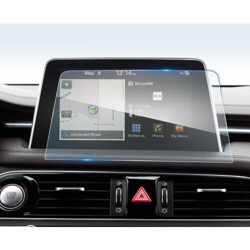 LFOTPP For G70 2019 2020 8 Inch Car Navigation Touch Display Tempered Glass Screen Protector Auto Interior Accessories 250*120M