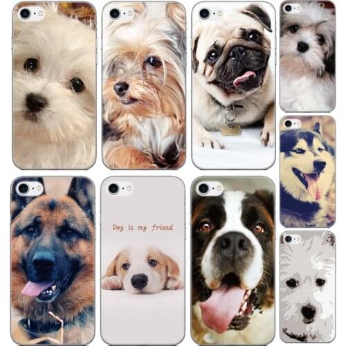 Soft Silicone Pet dog Cover For Doogee N30 X95 X90 Y8C Mix 2 N20 Pro Y9 Plus N10 Y7 Y8 X70 X60 X50 X55 X60L X50L Phone Case