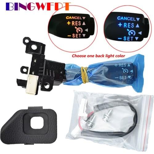 New Black With backlight Cruise Control Cover 45186-02310-C0 45186-02310 For COROLLA ZRE18 2014 and RAV4 ASA44 ZSA4* 2013-2015