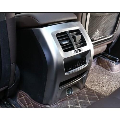 Fit for BMW x3x4 18-2021 rear air outlet frame anti kick cover decorative panel for new X3 interior sticker modification