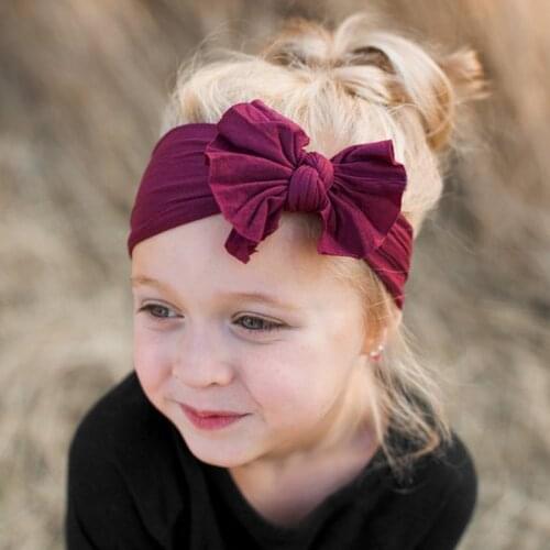 Cute Baby Girls Headbands Bowknot Hair Accessories for Girls Infant Hair Band for Girls Headwear Baby Girl Hair Accessories