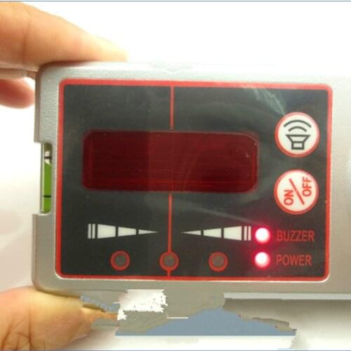 JSQ001 Laser Level Receiver Red Light Receiver For 2 Line / 3 Line / 5 Line / 8 Line Detector