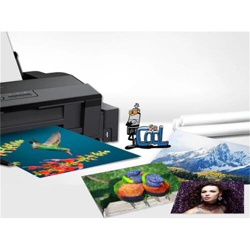 A3 Printer L1800 T-Shirt Printing Machine with RIP Software+ 6*1L Sublimation Ink+ 100pcs Sublimation Paper