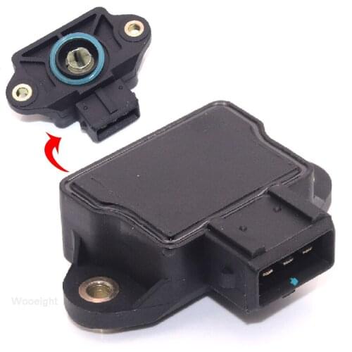 Wooeight Throttle Potentiometer Valve Sensor For 037907385Q Fit For Volkswagen VW Golf Jetta Passat Cabrio Corrado 71-7886 5S536