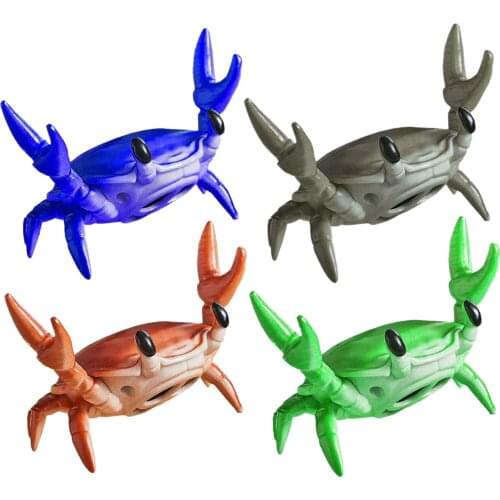 Unique Portable Mini Wireless Crab Desktop Bluetooth Speaker Phone Holder 360° Surround Sound