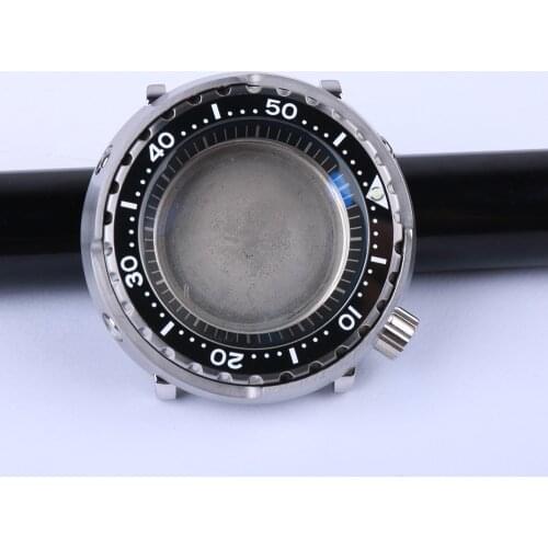 Mod 20ATM Water Proof Tuna Dive Watch Case Fit For Seiko NH35 NH36 Movement Ceramic Bezel insert Man Watch Repair