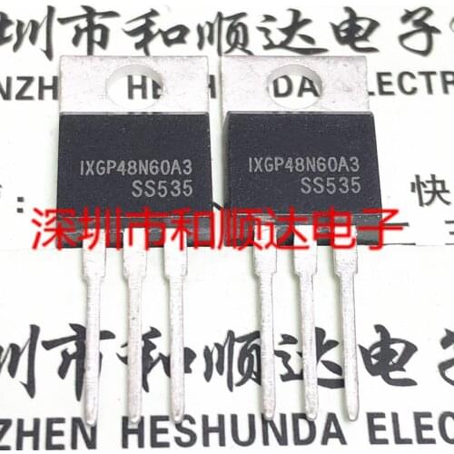 10pcs/ IXGP48N60A3 TO-220 600V/48A