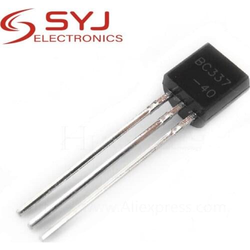 100pcs/lot BC337-40 BC337 TO-92 In Stock