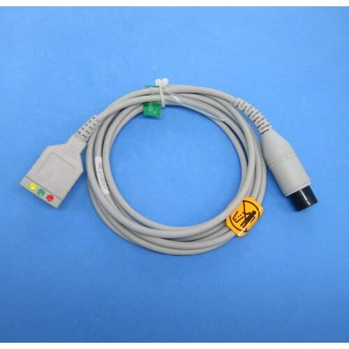 3leads ECG trunk Cable for MINDRAY MEC1000/2000,PM7000/8000/9000
