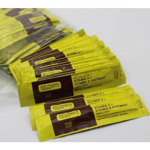 50Pcs/lot 5G Fougera Vitamin Ointment A&D Anti Scar Tattoo Aftercare Cream After Permanent Makeup eyebrow Tattoo&Tattoo body
