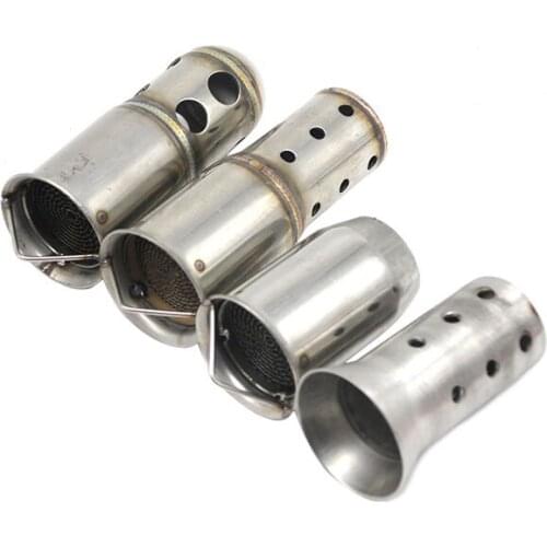 51mm 60mm Motorcycle Exhaust Muffler DB Killer Removable Silencer Insert Tip Reduce Noise Sound Eliminator DB Killer Silencer