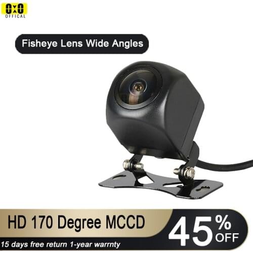 HD 170 Degree Car Rear View Camera Sony FishEye Lens Starlight Night Vision Car Reverse Camera Vehicle Parking Sony MCCD