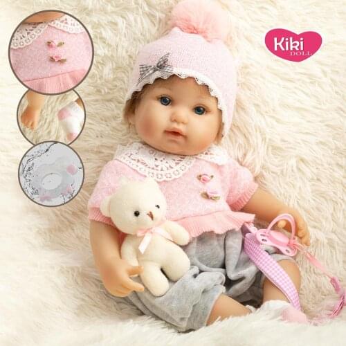 Reborn baby doll toys soft silicone dolls best gift for children reborn baby bonecas with toy