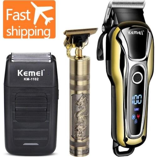 Rechargeable Electric hair Clipper Trimmer for men Cordless Shaver Trimmer Men Barber Beard Hair Cutting Machine