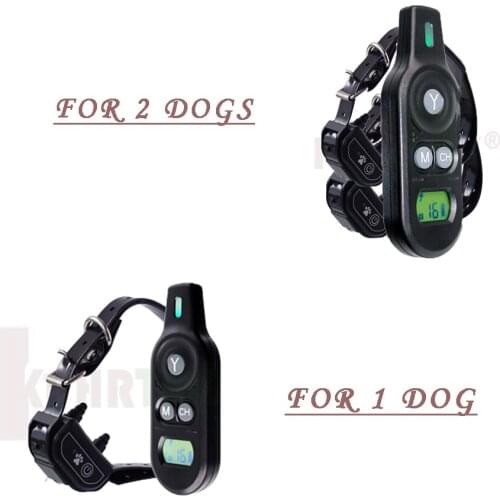 8806 model IP67 waterproof feature protects the receiver and remote For 1 or 2 Dogs
