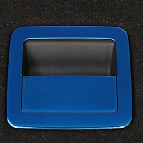 Stainless Steel Car Trunk Handle cover Panel Sticker for VW Tiguan MK2 2020 2019 Decoration Interior Accessories