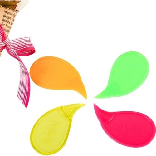 Small gift water drop unpacking artifact plastic cutting tape express package cutter sharp without hurting hand opener