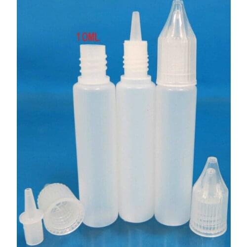 Plastic bottle manufacturing plant PE10ml unicorn bottle e juice bottle 2000pcs/lot