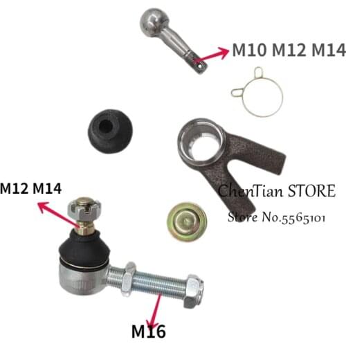 1set M14 Welding Swing Control Arm Ball joint Kits Fit For ATV 200cc 250cc 150cc UTV Go Kart Buggy Golf Quad Bike Parts