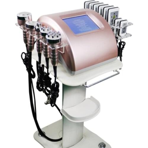 High Quality 6 in 1 RF Cavitation Machine Vacuum Reduce Body Shape Slimming Skin Rejuvenation