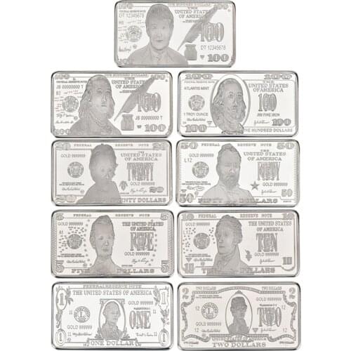 WR Donald Trump 2020 US Dollar Silver Coins Collectibles with Coin Holder America Bullion Bar Challenge Coin Original Gifts