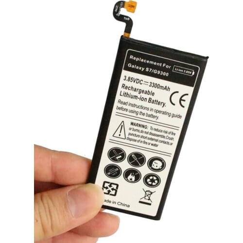 10pcs /lot 3300mAh EB-BG930ABE Replacement Battery For Samsung Galaxy S7 SM-G930 G930V G930A G930T G930P G930F Bateria Batterij