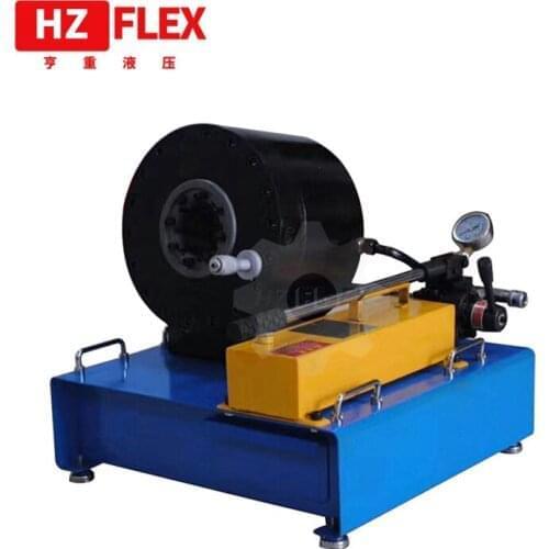 2019 HZFLEX HZ-30F 2" Hydraulic Hose Wire Crimping Machine Used To Rubber Hoses