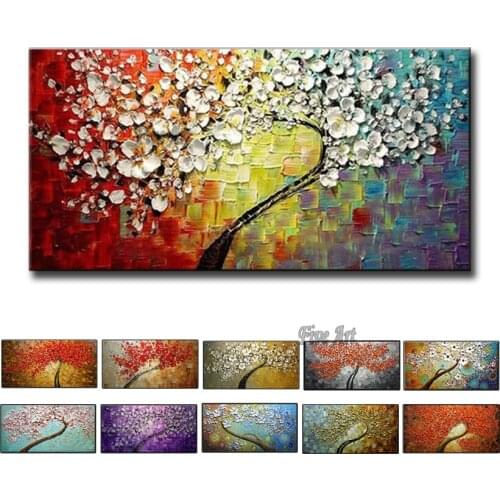 3D Knife 100% Handpainted Oil Painting On Canvas New Handmade knife Flower Oil Painting Wall Art Picture Home Decoration Unframe