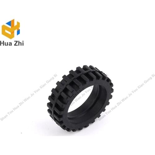 "Building Blocks Parts 56898 2PCS Tyre 43.2 x 14 Offset Tread LEGOING MOCS Education"
