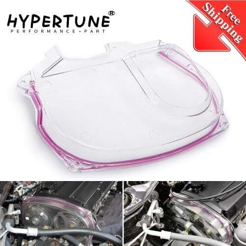 Free Shipping - Clear Cam Gear For Mitsubishi Lancer Evolution EVO 9 IX Mivec 4G63 Timing Belt Cover Pulley HT6334