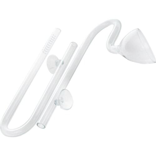 Big deal Aquarium Glass Outflow & Inflow Lily Pipe 1m Tube + Suction Cup