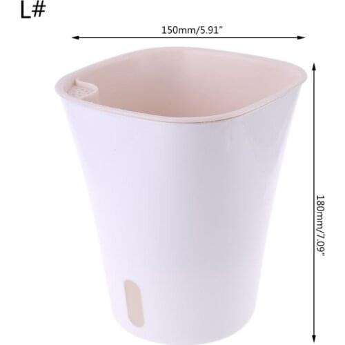 Useful Self Watering Planter Flower Pot Home Garden Balcony Decor Lazy Use New G32A
