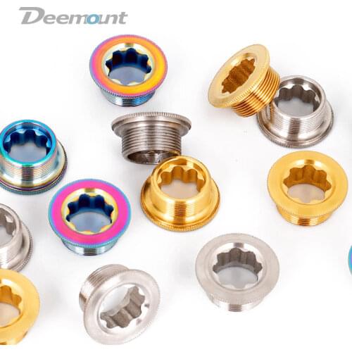 Deemount Titanium Alloy TC4 Bolt M20*8mm for Bottom Bracket Crank Arm Crankset Bike Ti Screws SCW-011 3 Colors