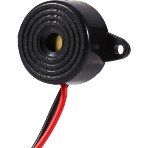3-24V Electronic Buzzer Beep Alarm Intermittent Continuous Sound Beeper For Arduino Car Van Cable Length 100mm