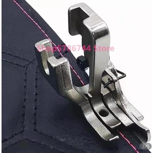 Walking Foot With Edge Guide For Typical GC0302,GC0303,Highlead GC0318,Jack JK6380,Golden Wheel CS6102,Zoje ZJ0302,Aurora A-0302